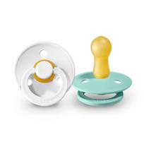 BIBS čiulptukų rinkinys 2 dydis (6 - 18 mėn.)  White / Mint