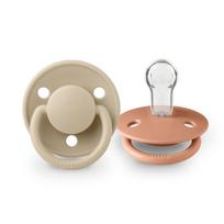 BIBS čiulptukų rinkinys (0 - 36 mėn.) De Lux Vanilla / Peach