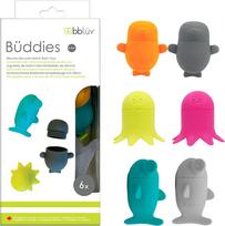 BBLUV Büddies: silikoniniai sudedami ir derinami vonios žaislai