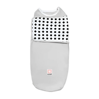 Nanit Breathing Wear Swaddle išmanusis miegmaišis (0 - 3 mėn.) (pilkas)