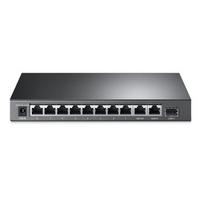 Komutatorius TP-Link TL-SL1311MP 8-port 10/100 + 3P Gigabit PoE+ SFP