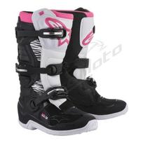 Alpinestars krosiniai batai Stella Tech 3 Juoda/Balta/Rožinė