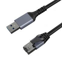 Kabelis EXTRA DIGITAL CAT6 UTP, USB3.0 Type-A - RJ45, 2m