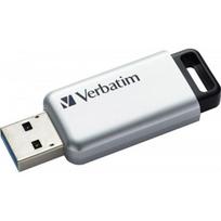Verbatim 64GB „Secure Pro USB 3.2“ sidabrinė