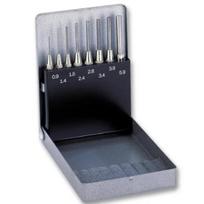 Paralēlo pinu perforators ar vadības uzgali, KNIPEX, 9R4571005, 0.9-5.9 mm, metāla korpusā