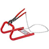 Metāla testēšanas atbalsts ar 87 01 250, KNIPEX, 00 19 20 S1, izmēri: 230 x 145 mm