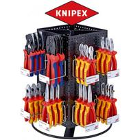 Pārdošanas stends 16 x 3 knaibles, KNIPEX, 00 19 28, kompakts, rotējošs, diametrs 400 mm