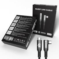3m ilgio kabelis iš "VortexVR" USB-C į "Meta Quest Link" | į "Quest 3S" Quest 3 Quest 2