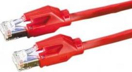 LEONI KERPEN KERPEN E5-70 PatchCord S/FTP (PiMF) Cat.6 LSOH raudona 2,0m