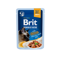 Brit Premium Delicate Tuna in Gravy konservai katėms su tunu, 24 x 85 g