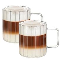 400 ml stiklinis kavos arba arbatos puodelis 2 vnt.