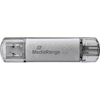 MediaRange 64GB MR937 USB 3.0 Silver