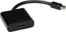 AV Value DisplayPort Mini – HDMI adapteris juodas