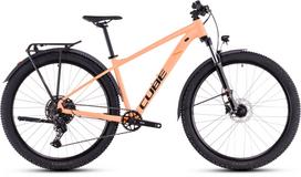 Dviratis Cube Aim Race Allroad 29 tangerine'n'black 2025