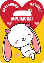 Spalvinimo knygelė „Mylimukai“, 3 knyga - Nėra Autoriaus