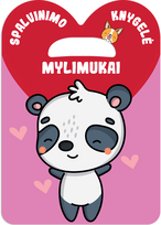 Spalvinimo knygelė „Mylimukai“, 4 knyga - Nėra Autoriaus