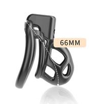 Sevanda Naja-Cobra Chastity Cage Black XS