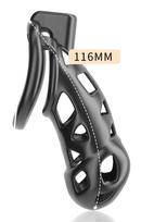 Sevanda Naja-Cobra Chastity Cage Black XL