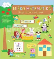 Miško matematika. Rašyk, trink ir vėl rašyk