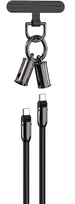 Devia 2-in-1 Lanyard and 60W USB-C to USB-C Cable, 1.2m
