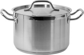 Vidējais katls ar vāku, YG-00023, YATO, 24x16 cm, 7.2 l, nerūsējošais tērauds