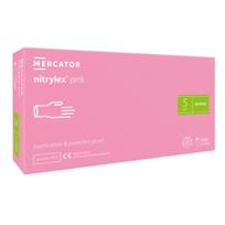 NITRYLEX PF PINK, Pirštinės, nitrilo, be pudros S, N100