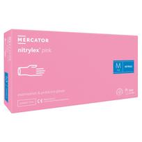 NITRYLEX PF PINK, Pirštinės, nitrilo, be pudros M, N100
