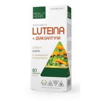 Medica Herbs Lutein + Zeaxanthin 100 mg 80 caps