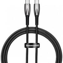 Baseus Glimmer Series USB-C to USB-C 100W 1m Black