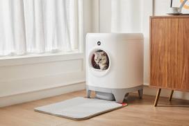 Automatinė savaime išsivalanti kačių kraiko dėžė Petkit Pura X 50.4x53.5x64.6 cm