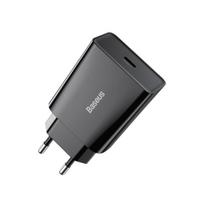 Baseus Speed Mini Quick Charger, USB-C, PD, 3A, 20W juodos spalvos