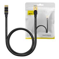 Baseus Ethernet RJ45, 10Gbps, 1m Tinklo kabelis juodos spalvos