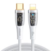 kabelis į USB-C Lightning 20W 1.2m Joyroom S-CL020A3 baltos spalvos