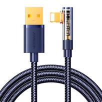 Kampinis kabelis į USB-A / Lightning / 1.2m Joyroom S-UL012A6 mėlynos spalvos