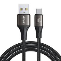 Kabelis USB į USB-C Joyroom SA25-AC6 / 100W / 1,2m juodos spalvos