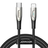 Kabelis Star-Light USB C į Ligtning SA27-CL3 / 100W / 1,2m juodos spalvos
