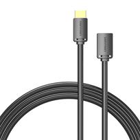HDMI 2.0 Male į HDMI 2.0 Female Extension Kabelis Vention AHCBD 0,5m, 4K 60Hz, juodos spalvos