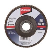 Žiedlapinis šlifavimo diskas Makita D-63476 125×22.23mm 40