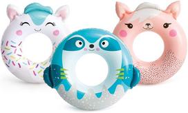 Pripučiamasis ratas INTEX ANIMAL TUBE, įv. spalvų, Ø 84 cm