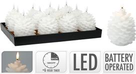 Kalėdinė dekoracija su LED apšvietimu, 13 cm
