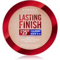 Rimmel Lasting Finish 25H kompaktinė pudra SPF 20+ atspalvis 004 Rose Ivory 7 g