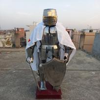 Viduramžiškas Europos Šarvų Kostiumas Riterio Cosplay Pilno Kūno Šarvų Kostiumas | Kovai Paruošti LARP Šarvai