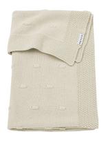 Medvilninis pledas 75X100cm TOG 1.0  Knots, Meyco (Soft sand)