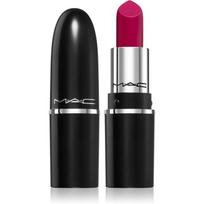 MAC Cosmetics MACximal Sleek Satin Lipstick Mini satininiai lūpų dažai nepriekaištingam įvaizdžiui atspalvis REBEL 1.5 g