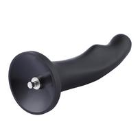 HiSmith HSA54 P-Spot Silicone Anal Dildo KlicLok 18cm Black