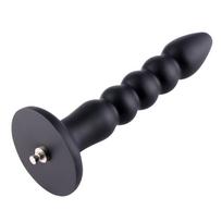 HiSmith HSA91 Rubber Nail Silicone Anal Dildo KlicLok 23.2cm Black