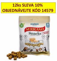 Serrano Užkandis dog Kepenys 100 g, 12 vnt.