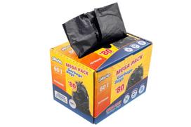 Šiukšlių maišai Plasta Mega Pack, 60 l, 80 vnt., 25MK