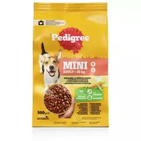 Sausas ėdalas suaugusiems šunims su paukštiena ir daržovėmis pedigree, 500 g