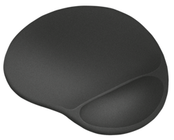 Trust BigFoot Extra-large ergonomic mouse pad with soft gel wrist rest